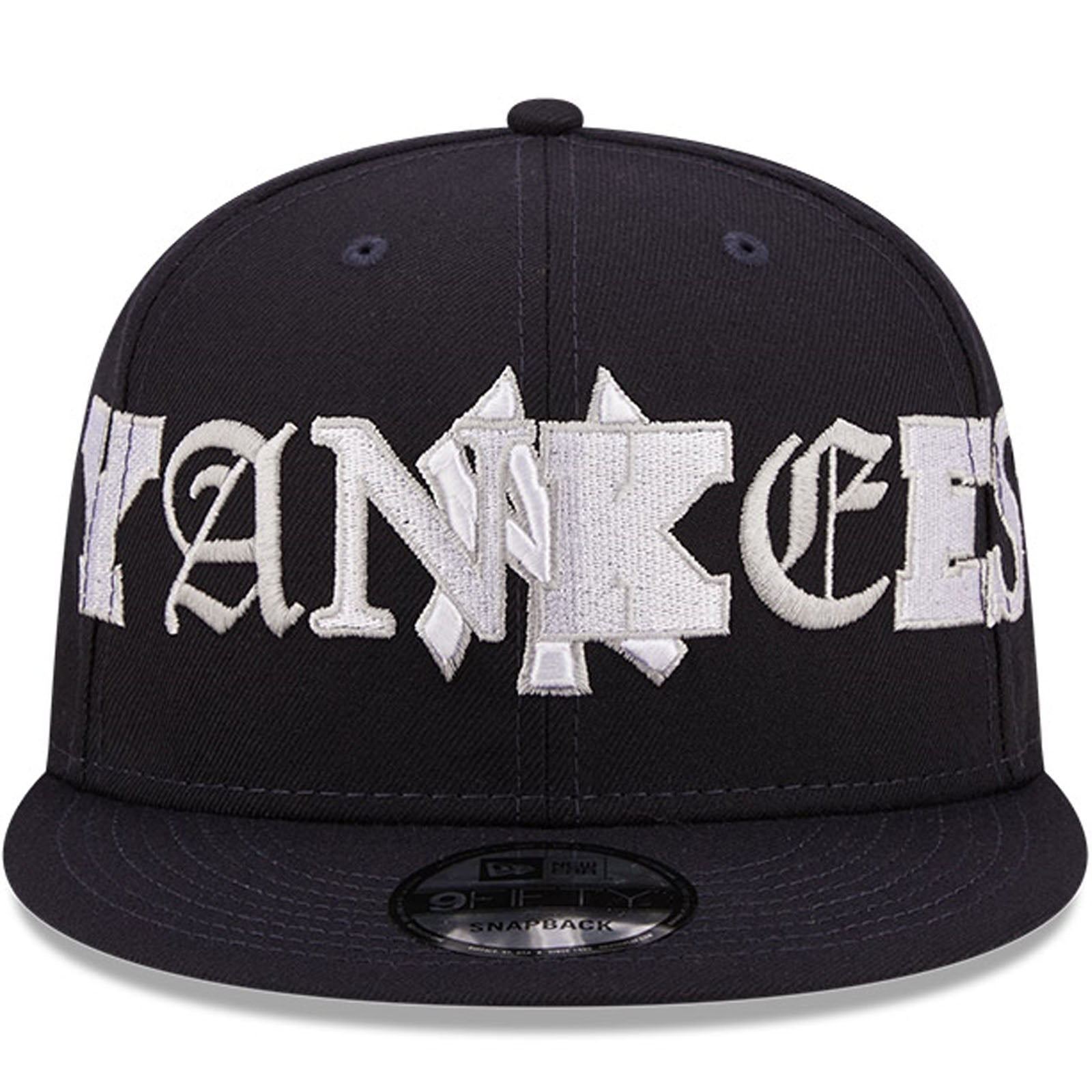 New Era New York Yankees 9FIFTY MLB Team Typography Baseball Cap