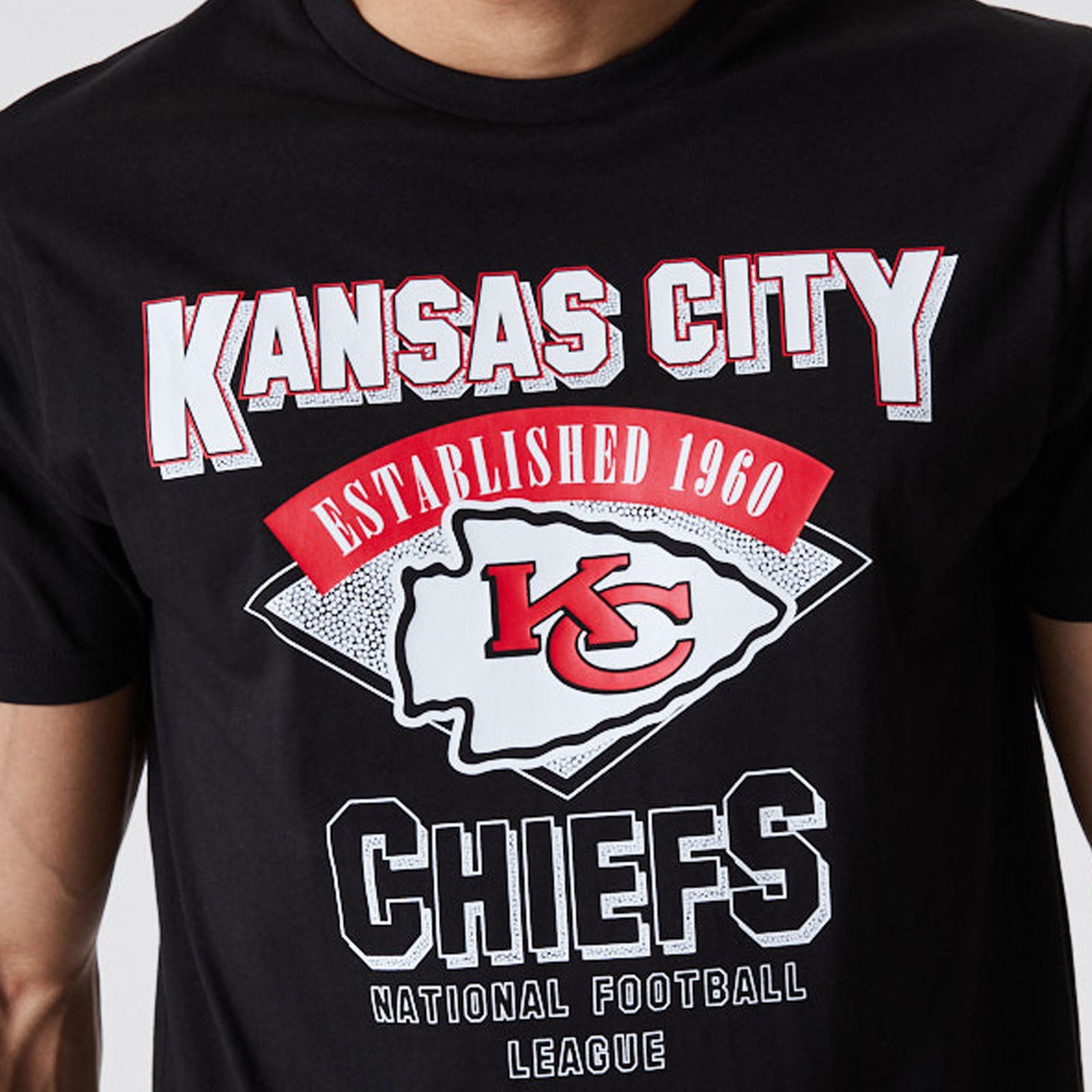 New Era Kansas City Chiefs NFL Black T-Shirt