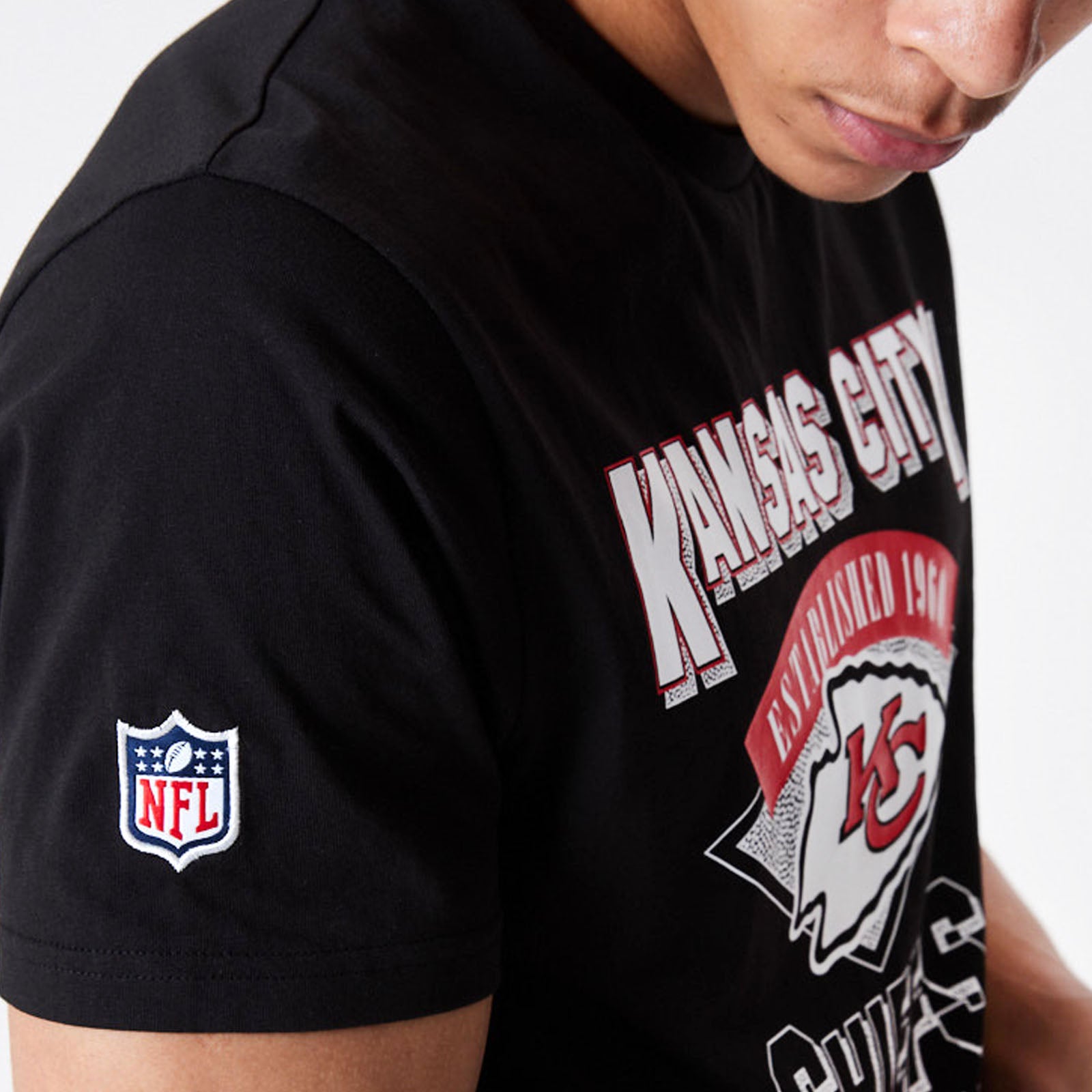 New Era Kansas City Chiefs NFL Black T-Shirt: