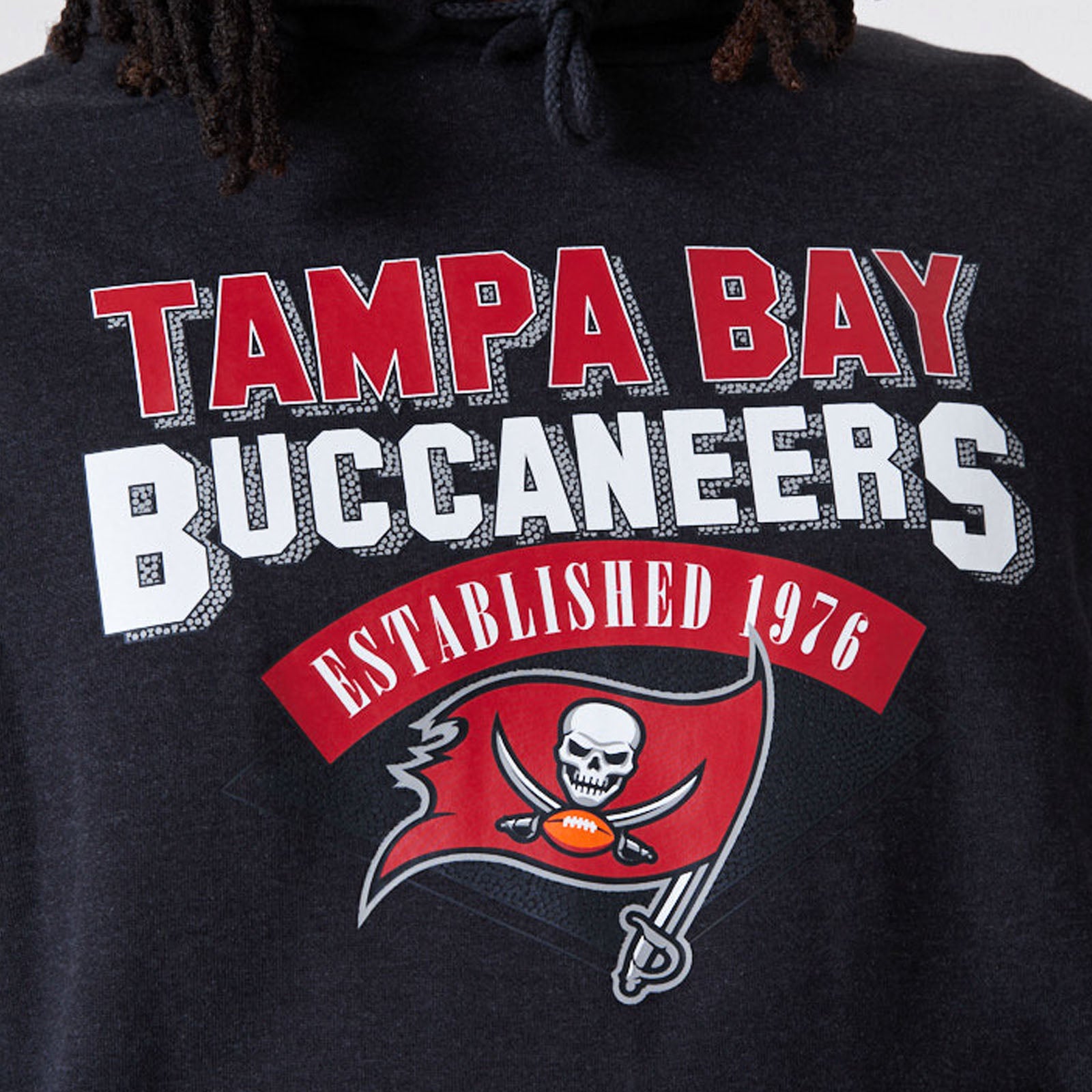 Official New Era NFL Team Logo Tampa Bay Buccaneers Dark Grey