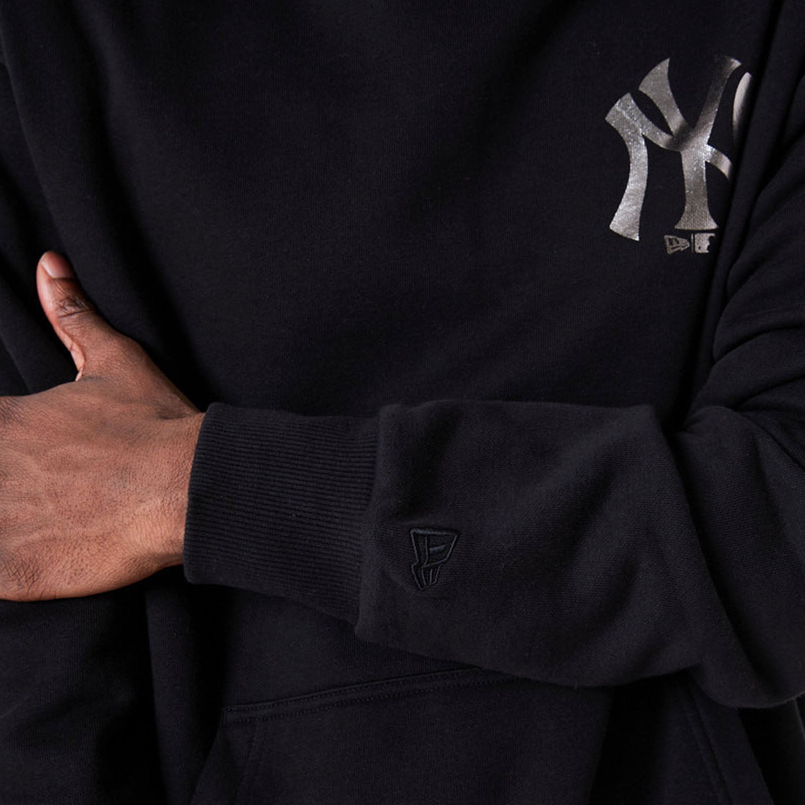 New era MLB New York Yankees Team Logo Hoodie Black