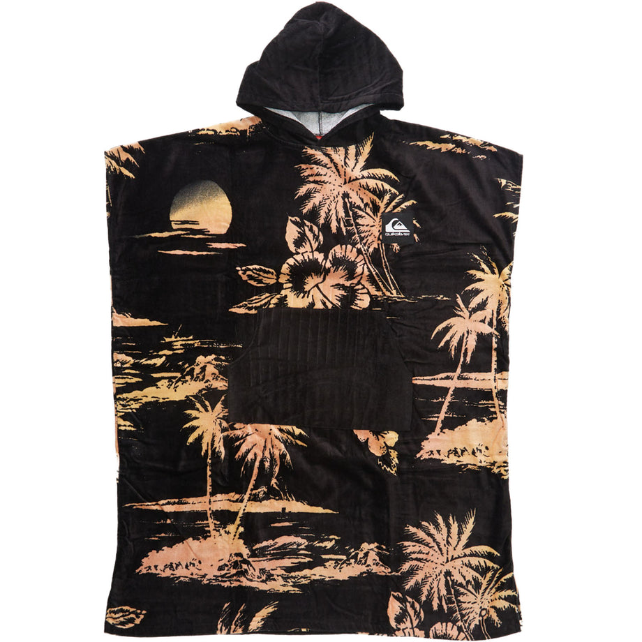 Quiksilver hooded towel surf shop poncho