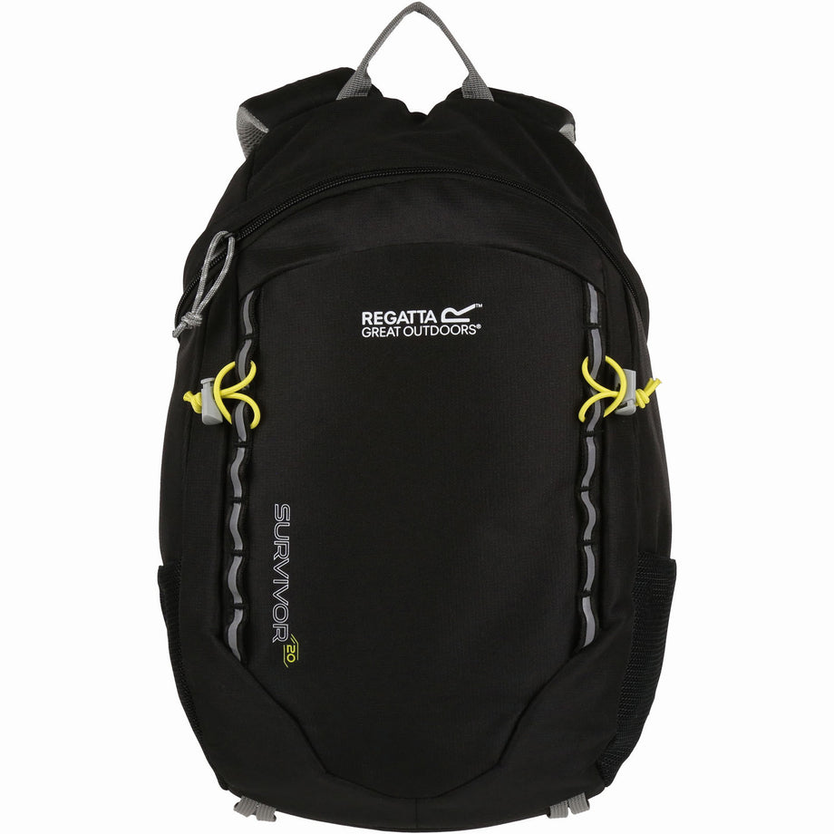Regatta Survivor V4 20L Breathable Walking Backpack Rucksack Black Avenue 85