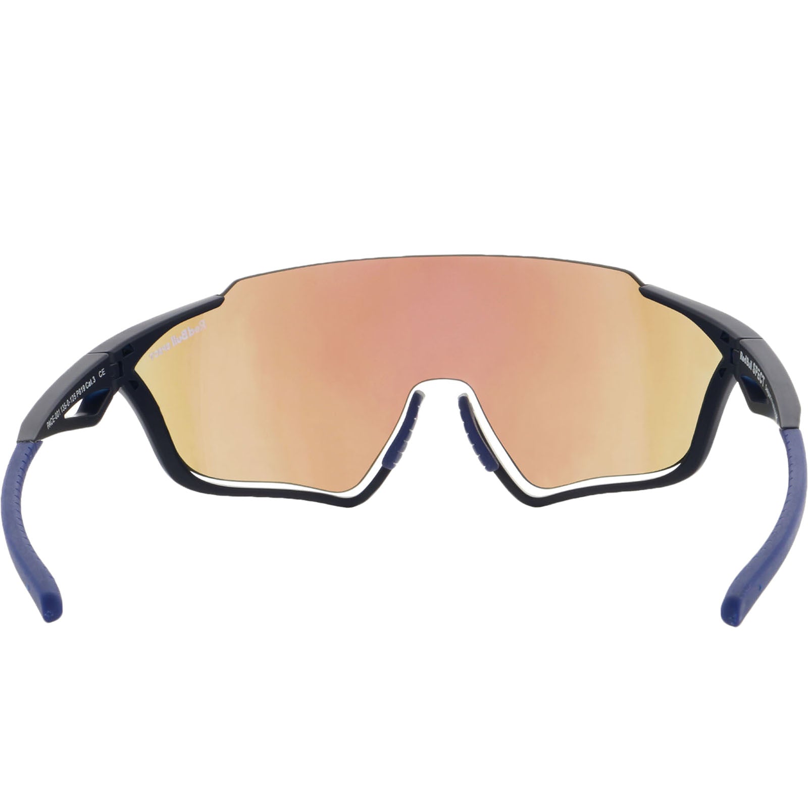 Red Bull SPECT Unisex Pace Smoked Mirror Lense Sunglasses - Matte Blue