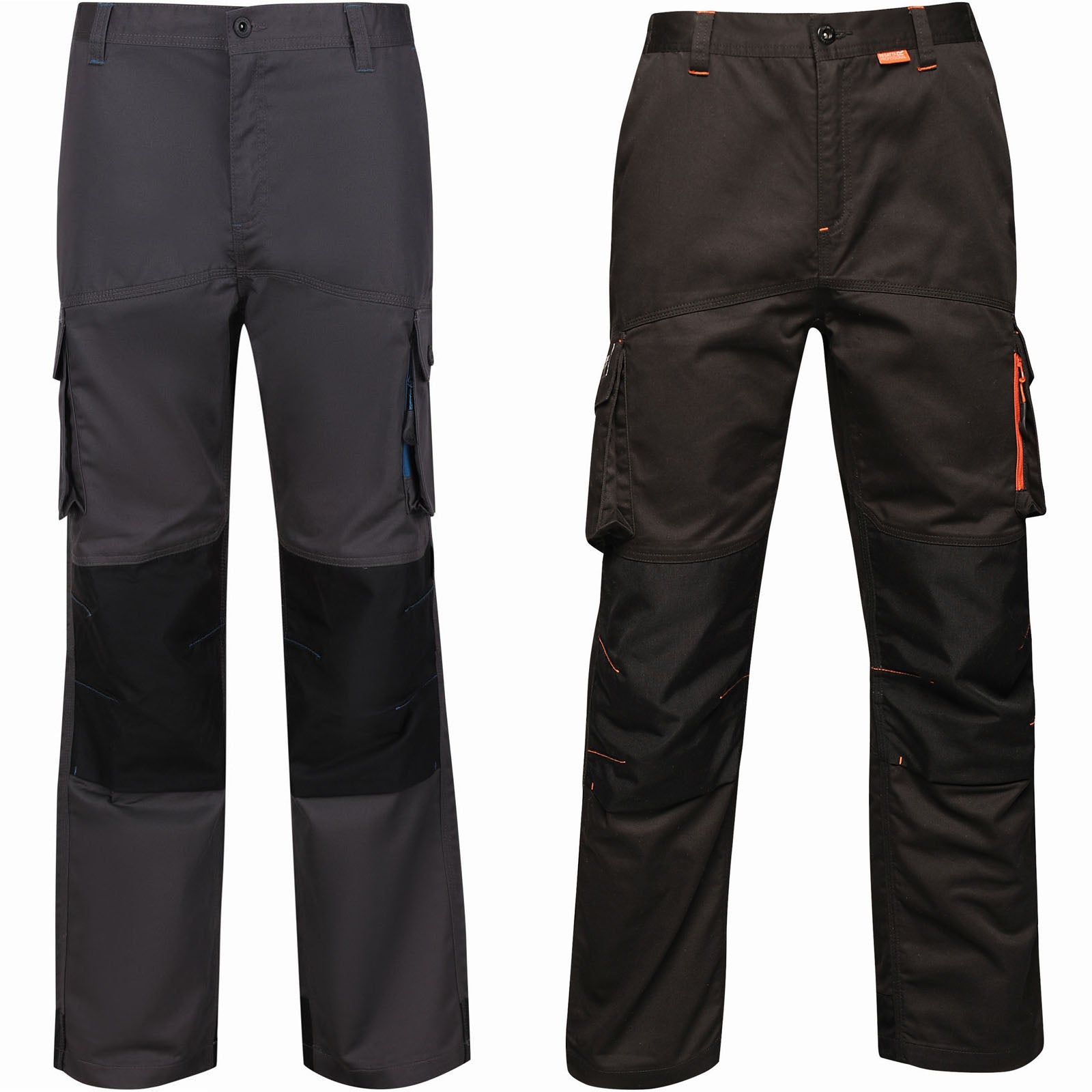 Regatta Professional Mens Infiltrate Softshell Stretch Trousers  (Iron/Black) | Winfields Outdoors