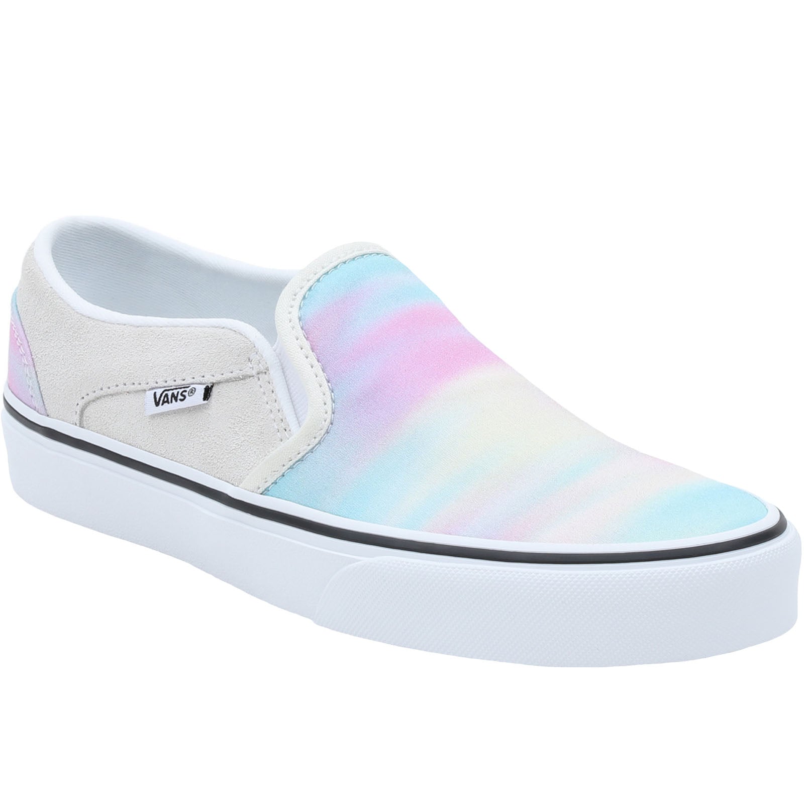 White asher hot sale vans womens